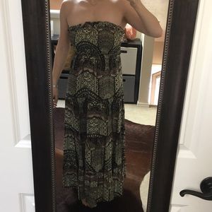 Free People maxi dress size small